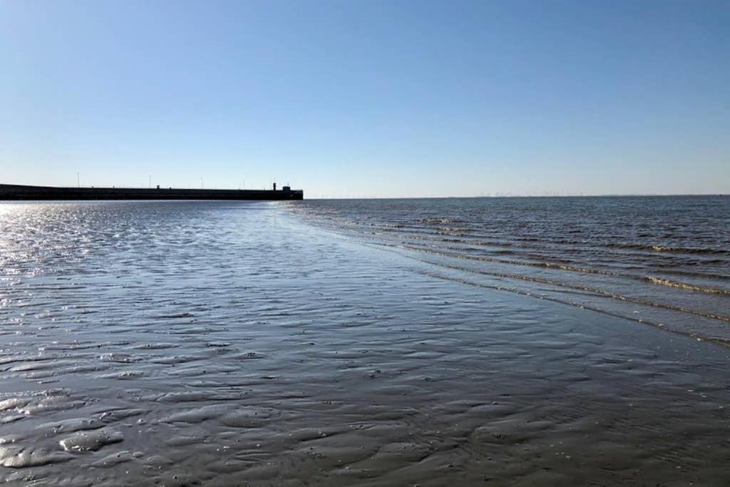 Nordseeglueck In Buesum Nahe Familienlagune 외부 사진